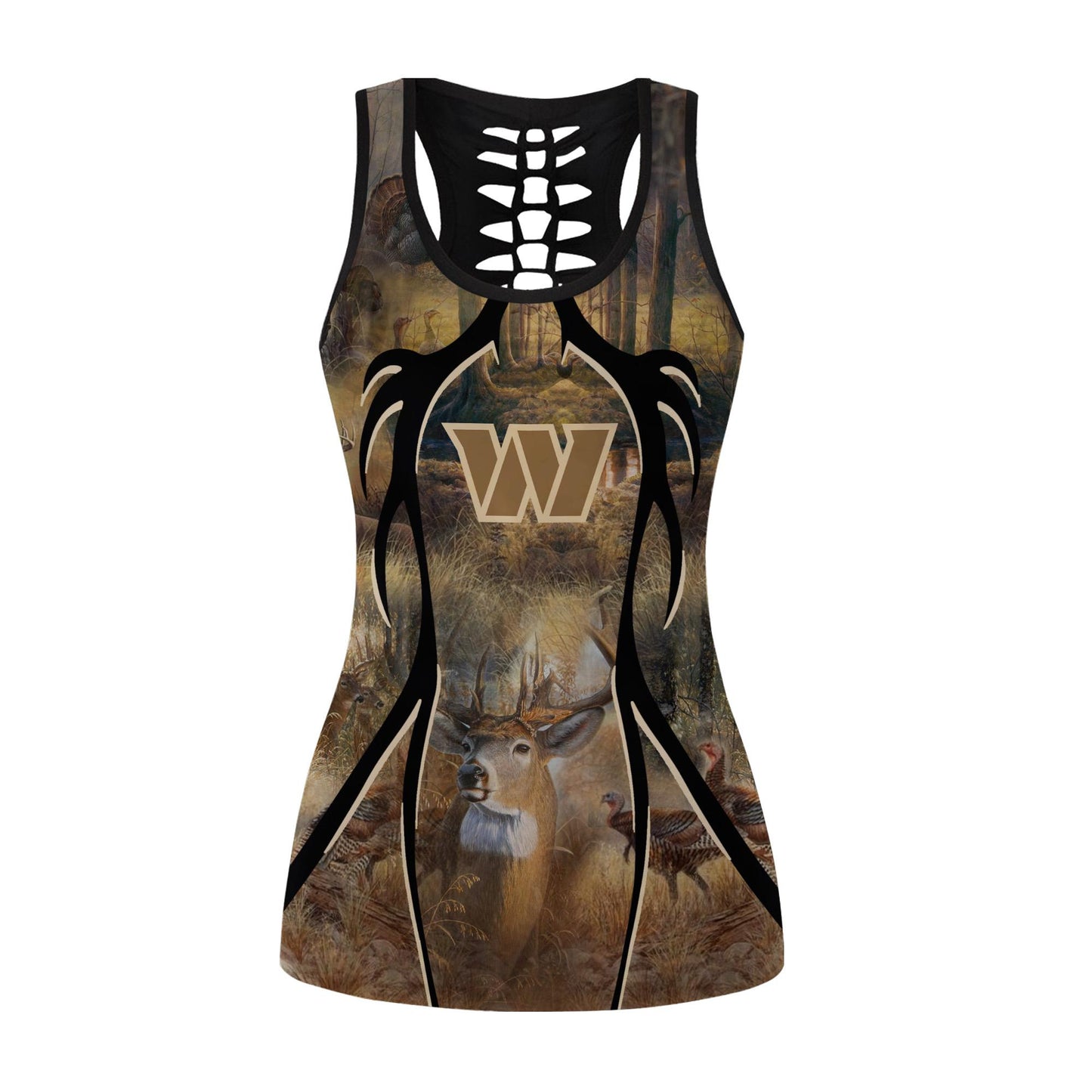 Washington Commanders Leggings And Tank Top BG254
