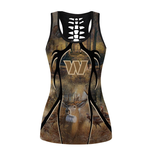 Washington Commanders Leggings And Tank Top BG254
