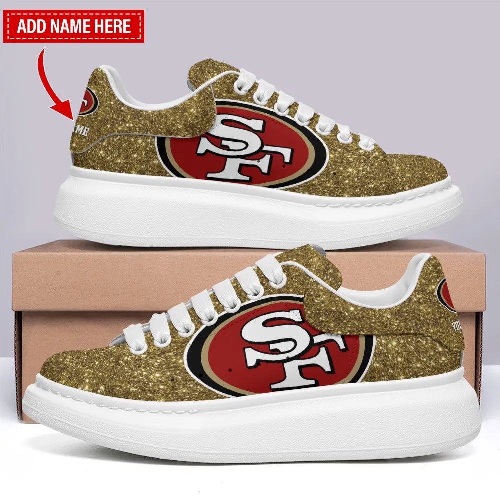 San Francisco 49ers Personalized MQ Sneakers BG71