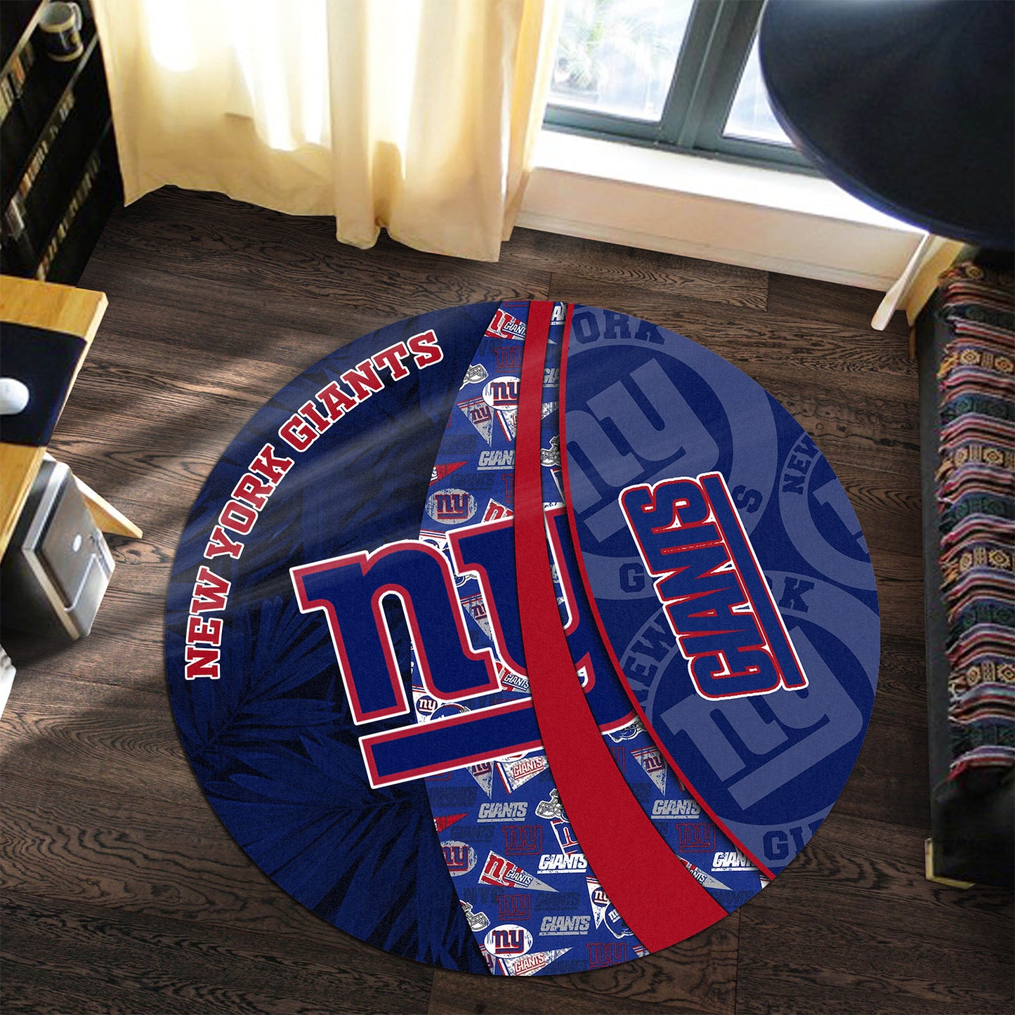 New York Giants Round Rug 143