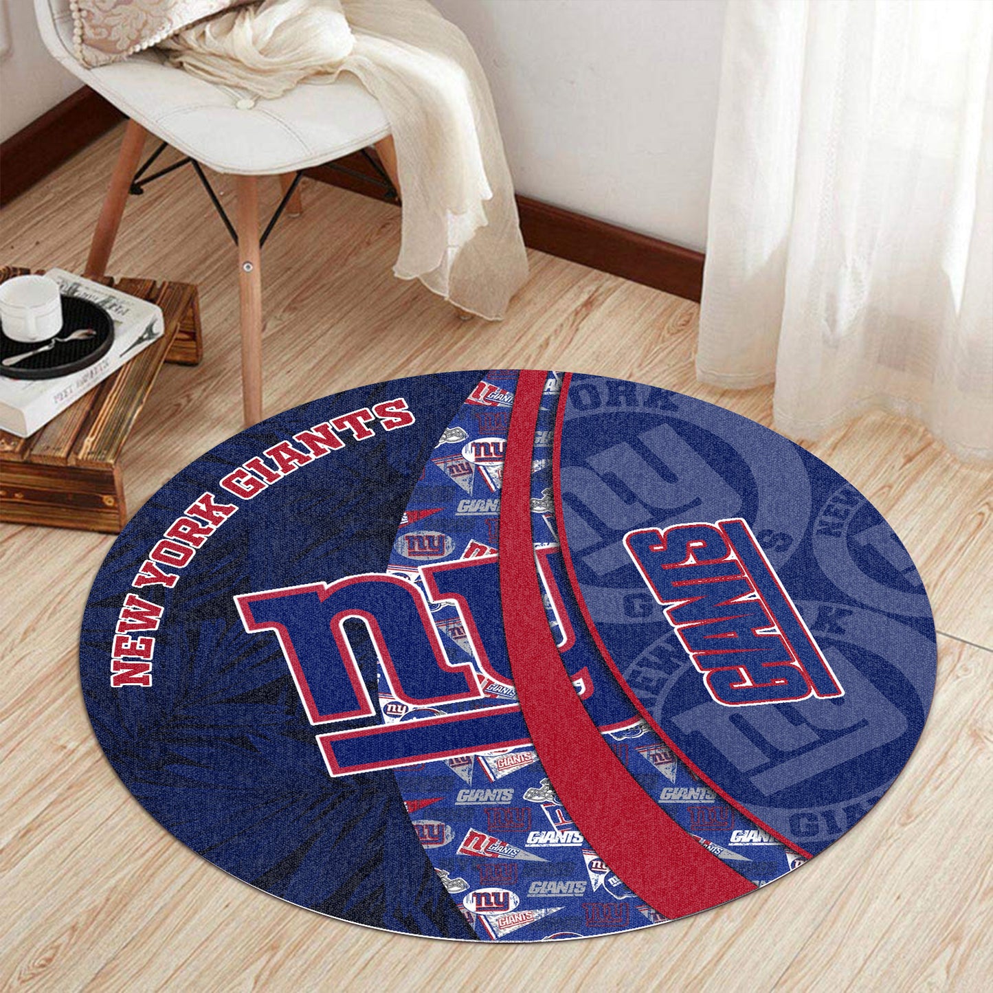 New York Giants Round Rug 143
