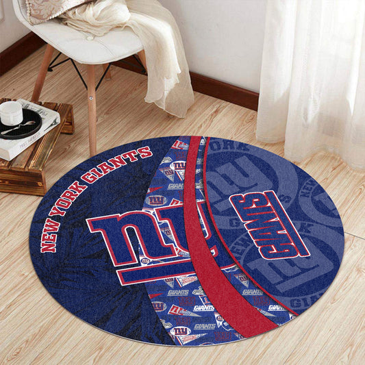 New York Giants Round Rug 143