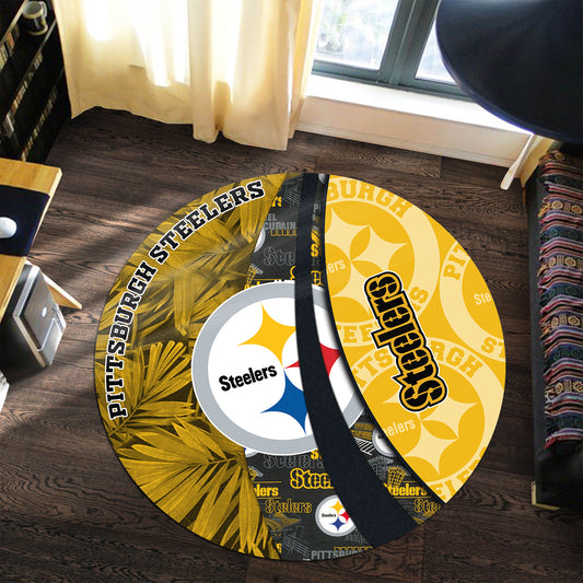 Pittsburgh Steelers Round Rug 146