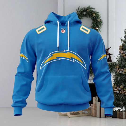 Los Angeles Chargers Personalized Hoodie AZCHD235