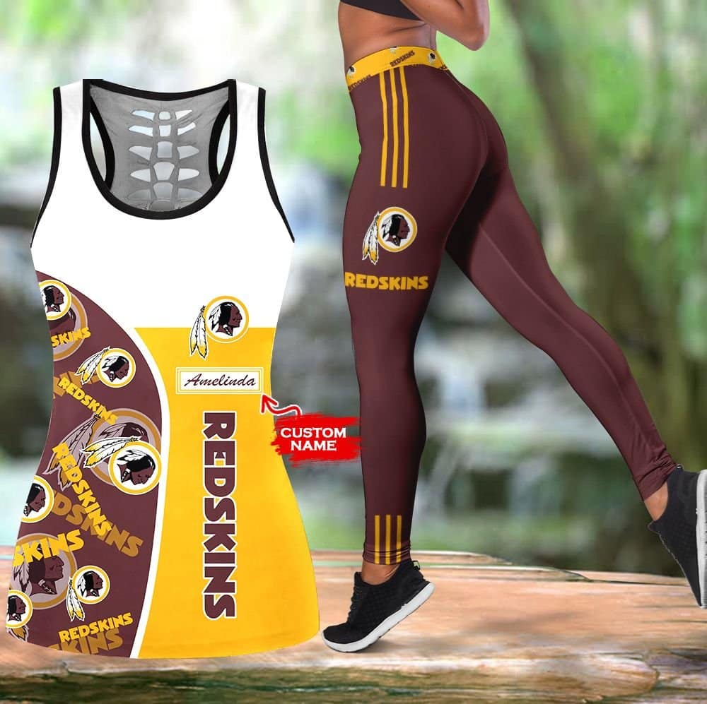 Washington Redskins Personalized Leggings And Tank Top BG227