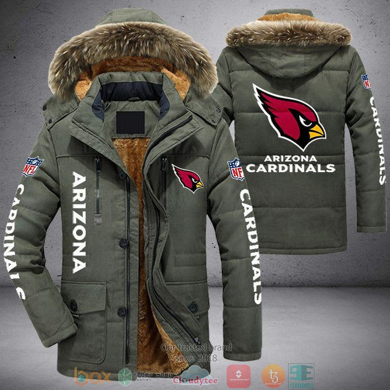 Arizona Cardinals Winter Parka Jacket HT01