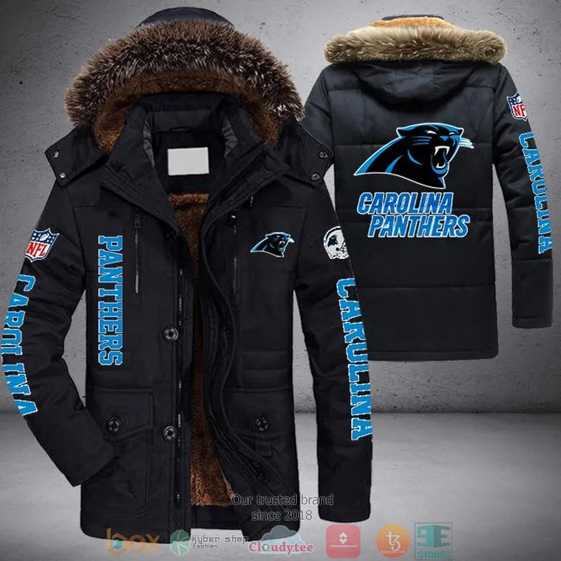 Carolina Panthers Winter Parka Jacket HT04