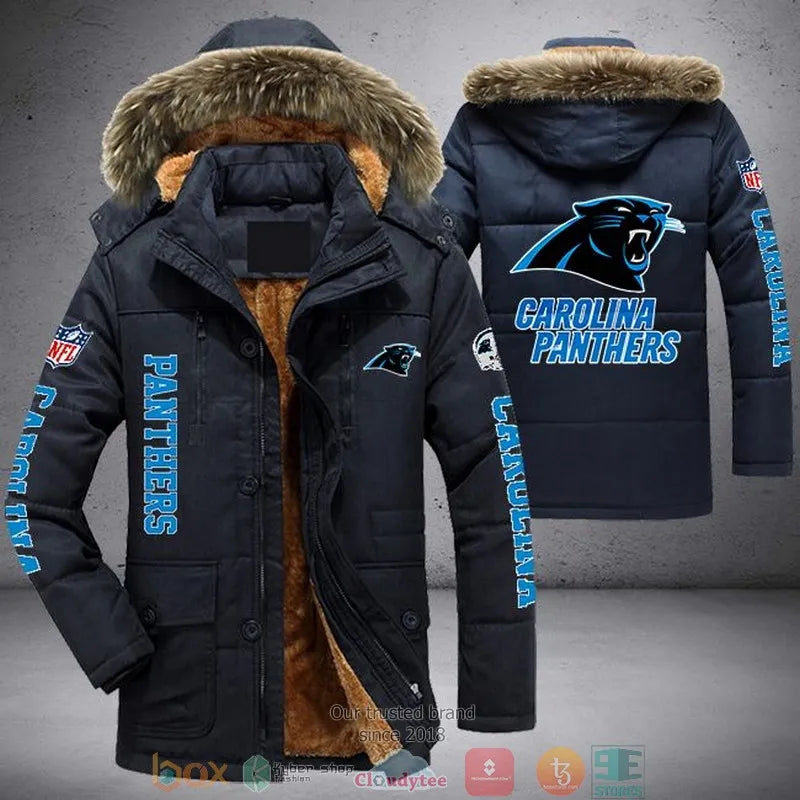 Carolina Panthers Winter Parka Jacket HT04