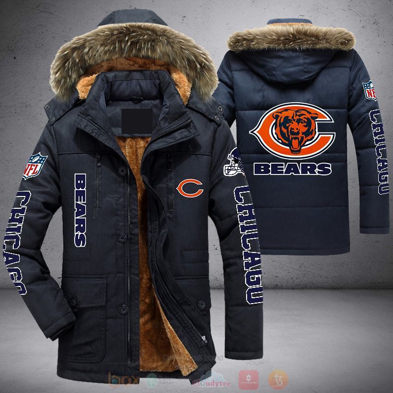 Chicago Bears Winter Parka Jacket HT05
