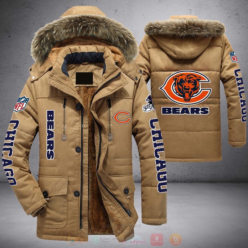 Chicago Bears Winter Parka Jacket HT05