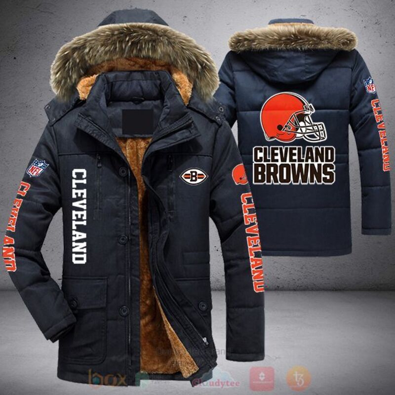 Cleveland Browns Winter Parka Jacket HT06