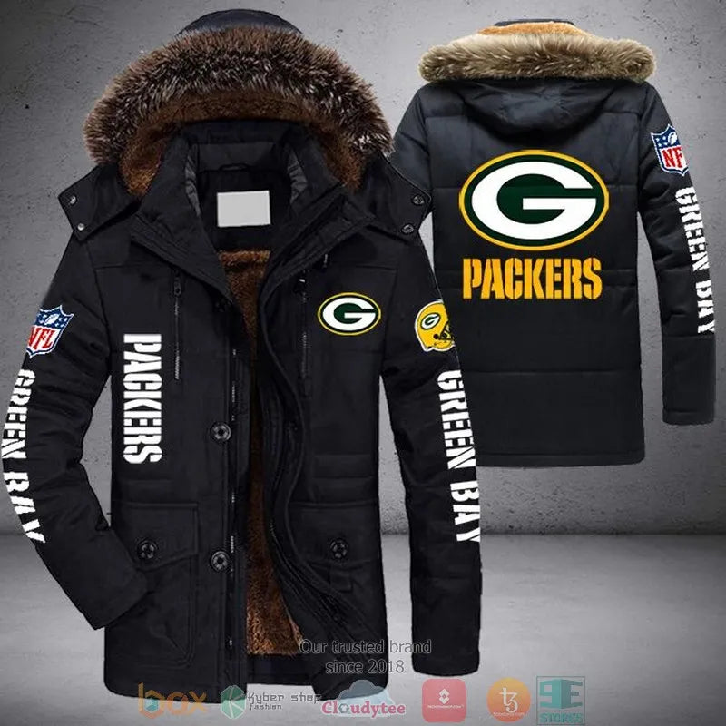 Green Bay Packers Winter Parka Jacket HT09