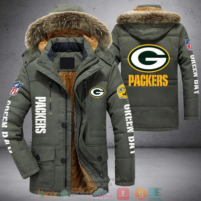 Green Bay Packers Winter Parka Jacket HT09