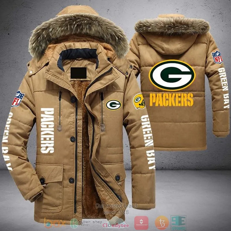 Green Bay Packers Winter Parka Jacket HT09