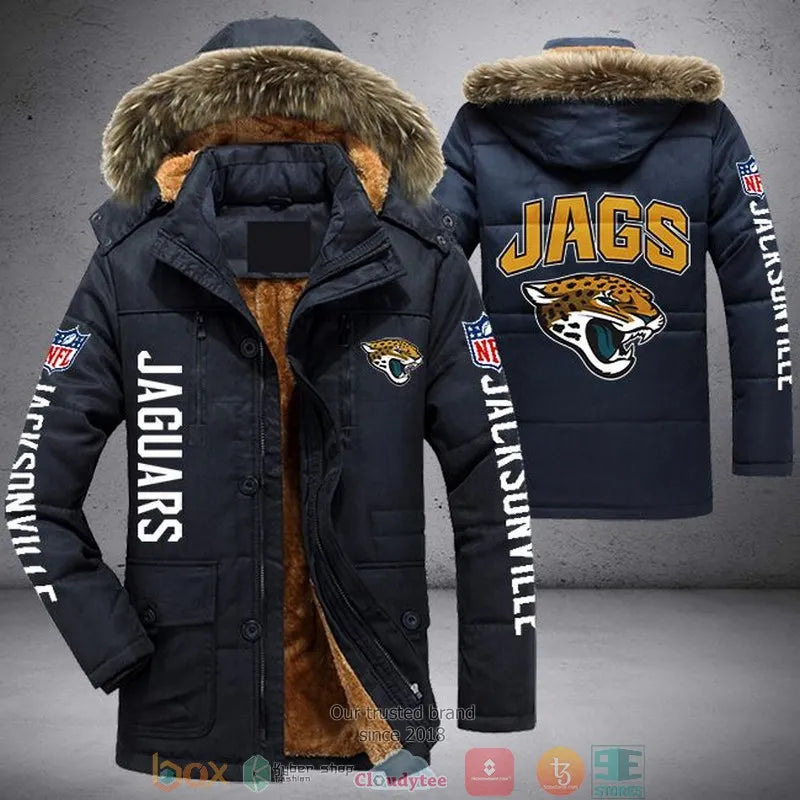 Jacksonville Jaguars Winter Parka Jacket HT11