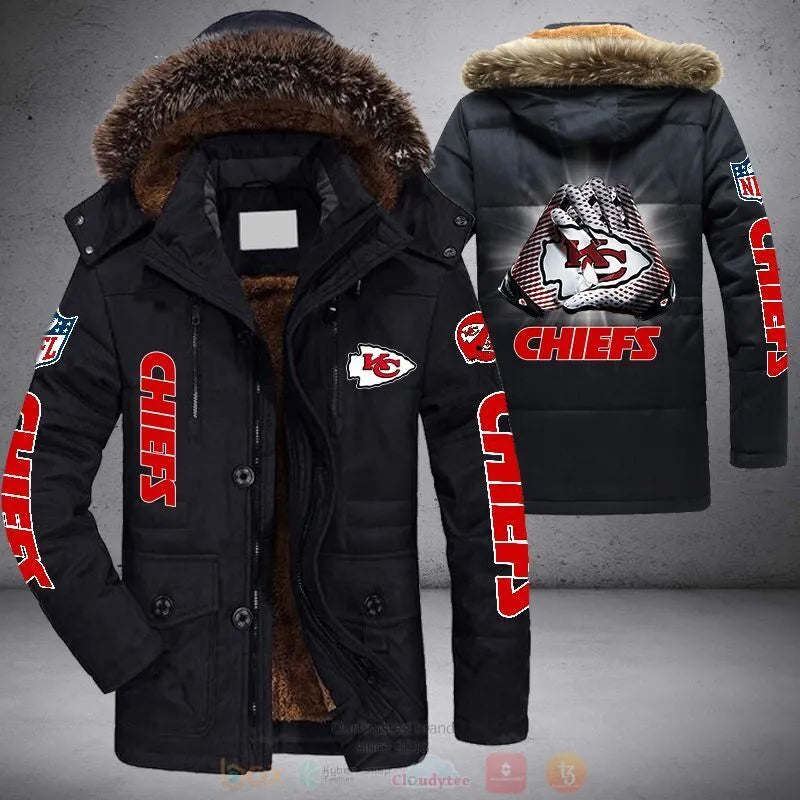 Kansas City Chiefs Winter Parka Jacket HT12