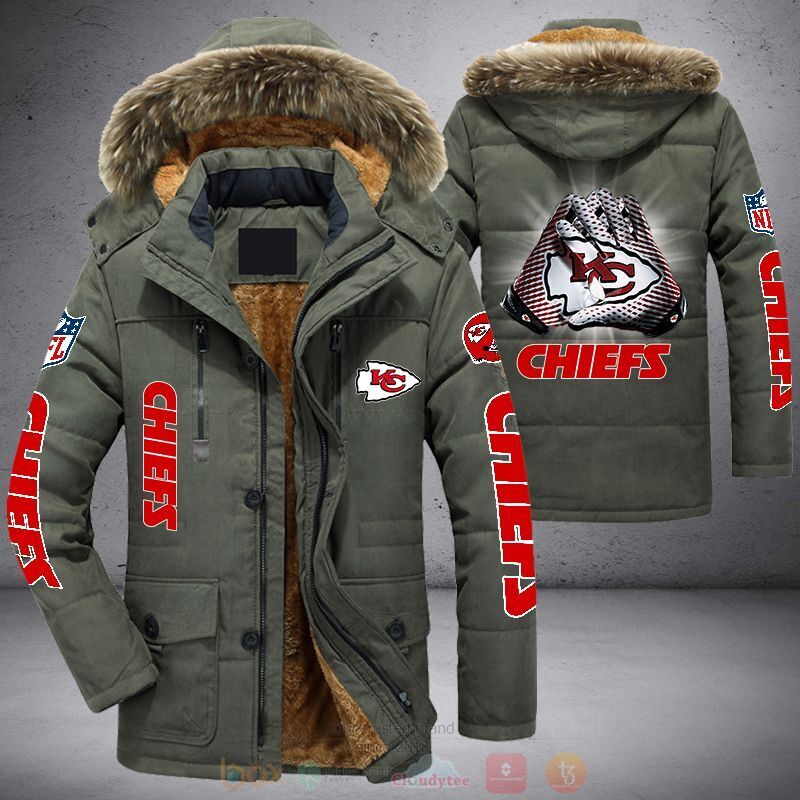 Kansas City Chiefs Winter Parka Jacket HT12