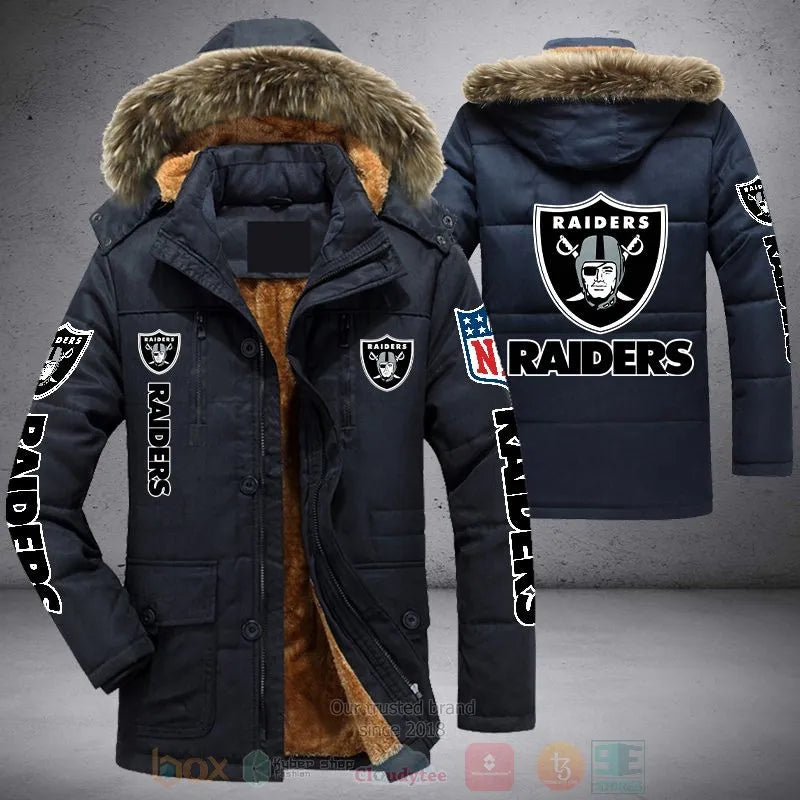 Las Vegas Raiders Winter Parka Jacket HT13