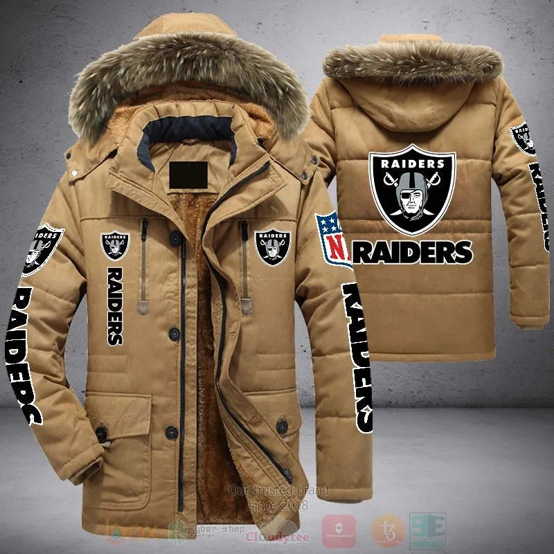 Las Vegas Raiders Winter Parka Jacket HT13