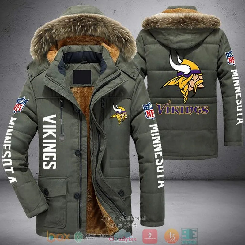 Minnesota Vikings Winter Parka Jacket HT15