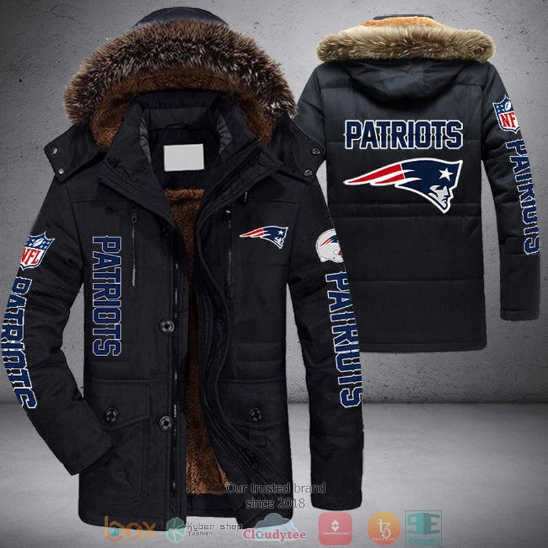 New England Patriots Winter Parka Jacket HT16