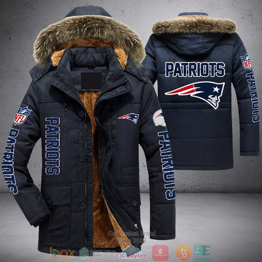 New England Patriots Winter Parka Jacket HT16