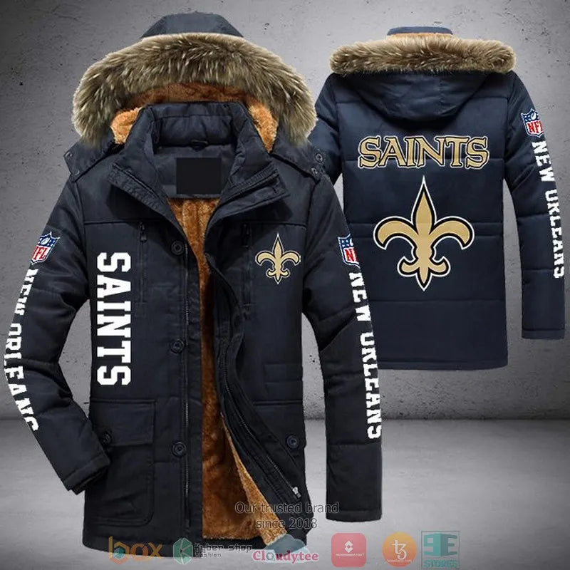 New Orleans Saints Winter Parka Jacket HT17