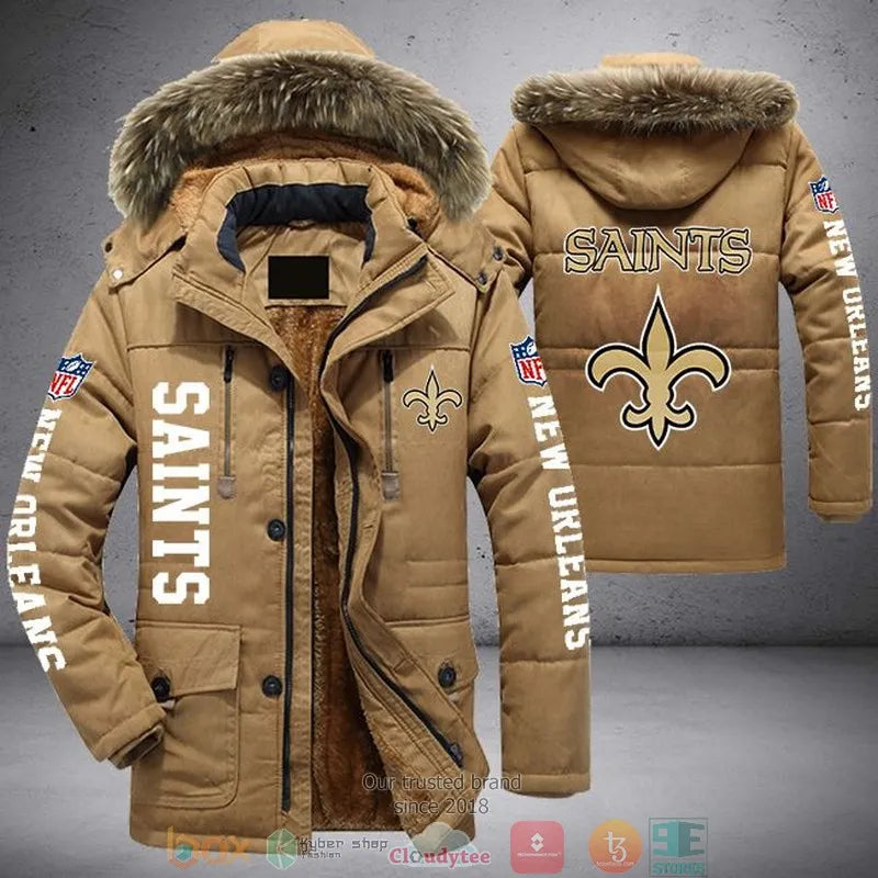 New Orleans Saints Winter Parka Jacket HT17