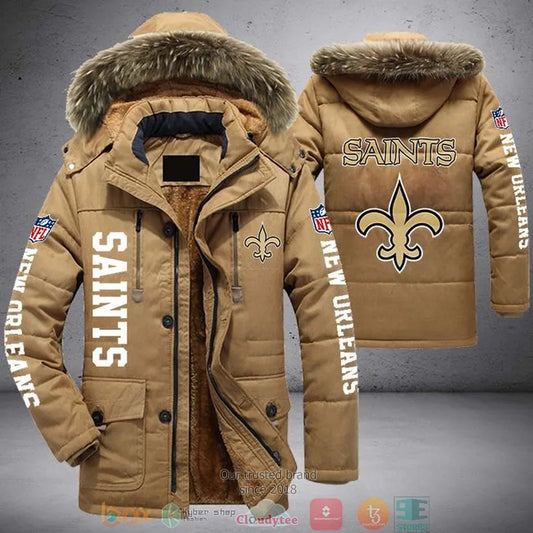 New Orleans Saints Winter Parka Jacket HT17