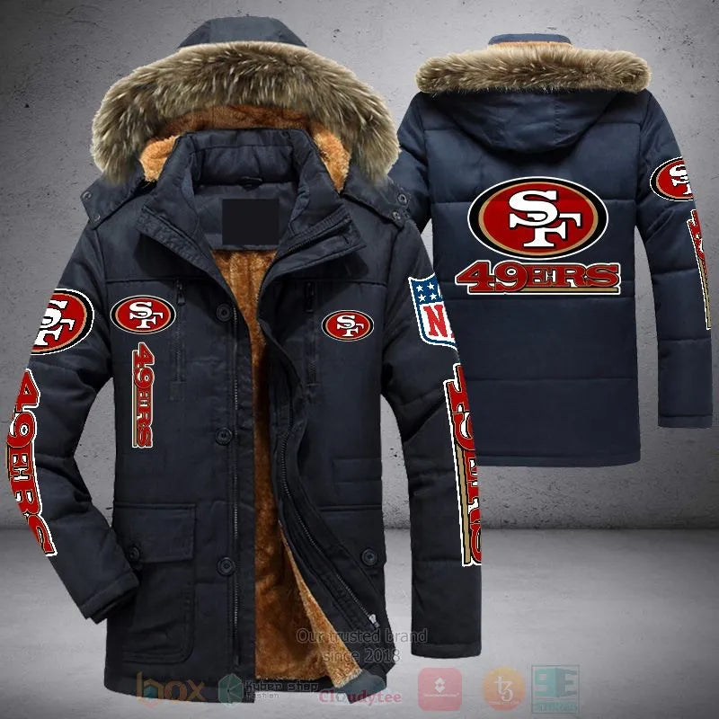 San Francisco 49ers Winter Parka Jacket HT21