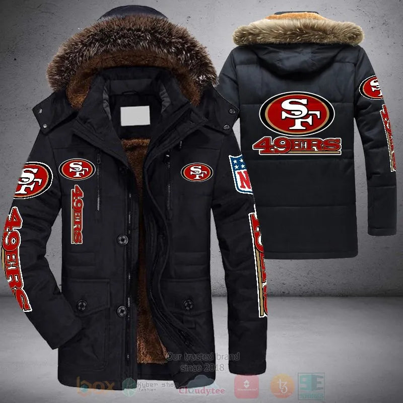 San Francisco 49ers Winter Parka Jacket HT21