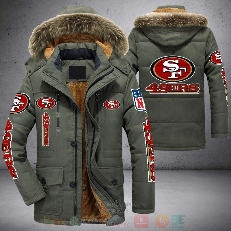 San Francisco 49ers Winter Parka Jacket HT21