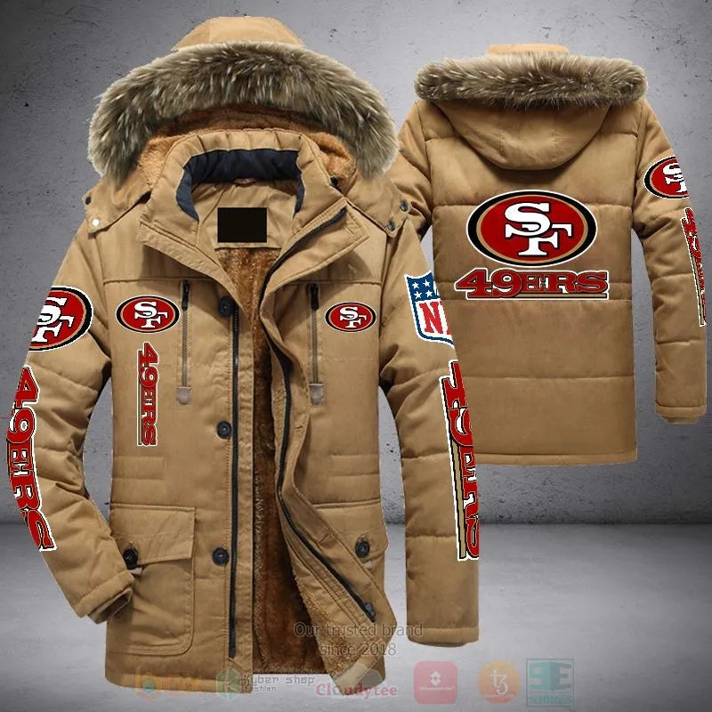 San Francisco 49ers Winter Parka Jacket HT21