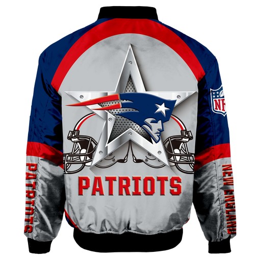 New England Patriots Thick Bomber Jacket CSBBT194