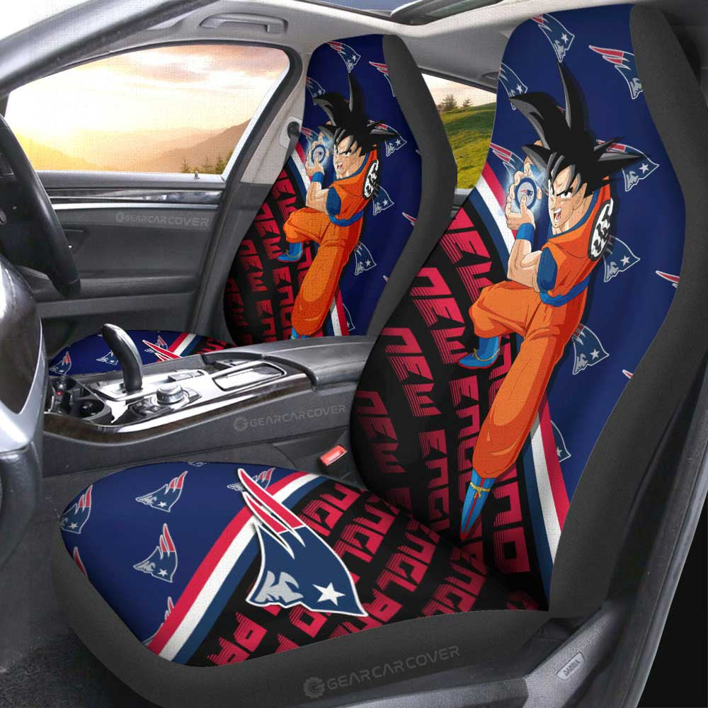 New England Patriots Car Seat Covers Goku AZBTCSC000035