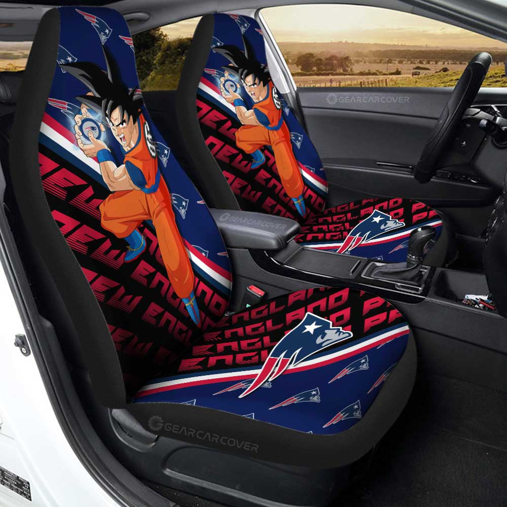 New England Patriots Car Seat Covers Goku AZBTCSC000035
