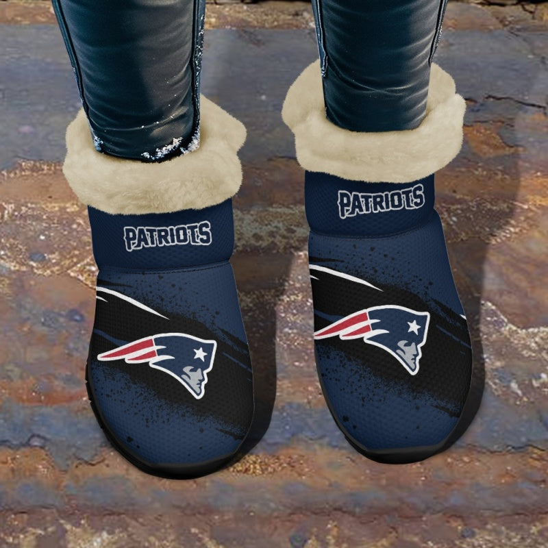 New England Patriots Comfy Winter Snow Boots AZDDWSB000095