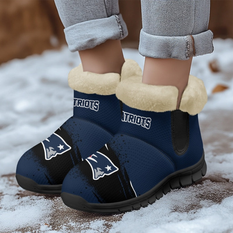 New England Patriots Comfy Winter Snow Boots AZDDWSB000095
