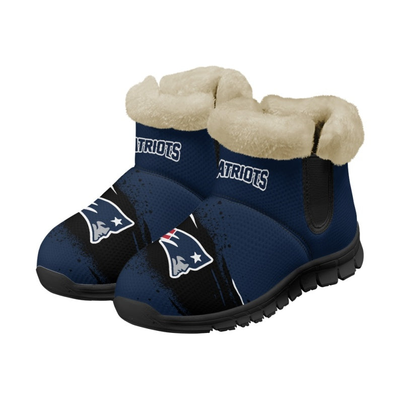 New England Patriots Comfy Winter Snow Boots AZDDWSB000095