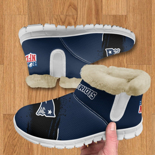 New England Patriots Comfy Winter Snow Boots AZDDWSB000095