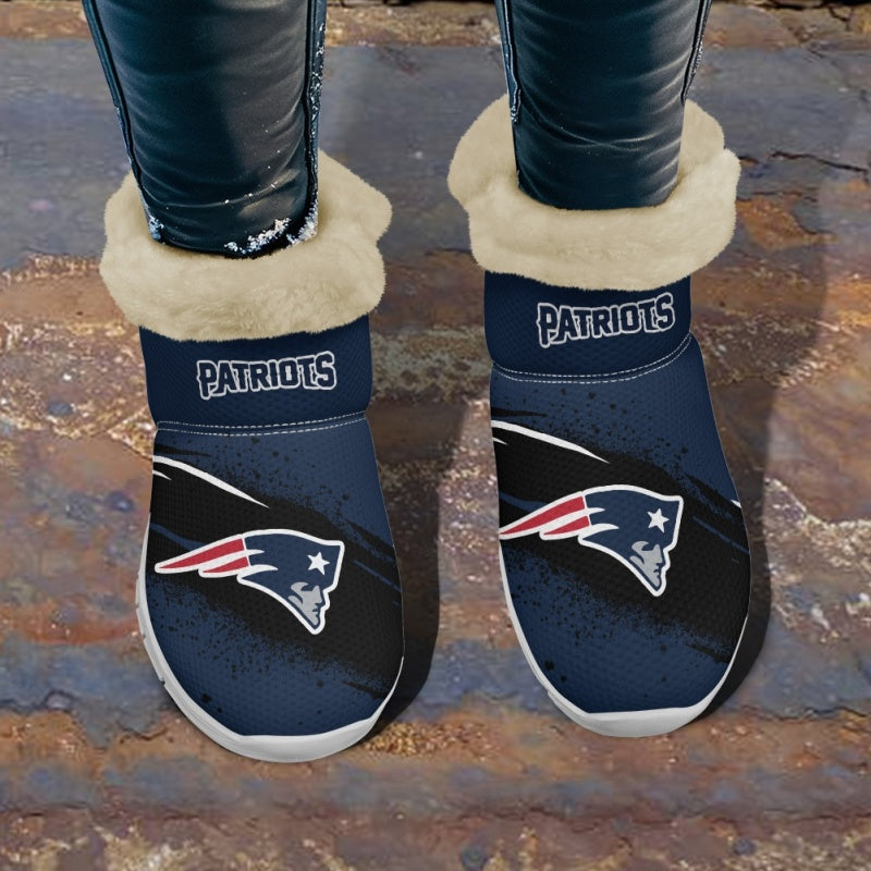 New England Patriots Comfy Winter Snow Boots AZDDWSB000095
