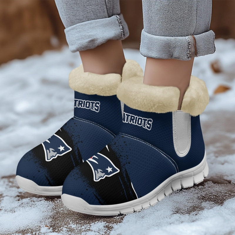 New England Patriots Comfy Winter Snow Boots AZDDWSB000095