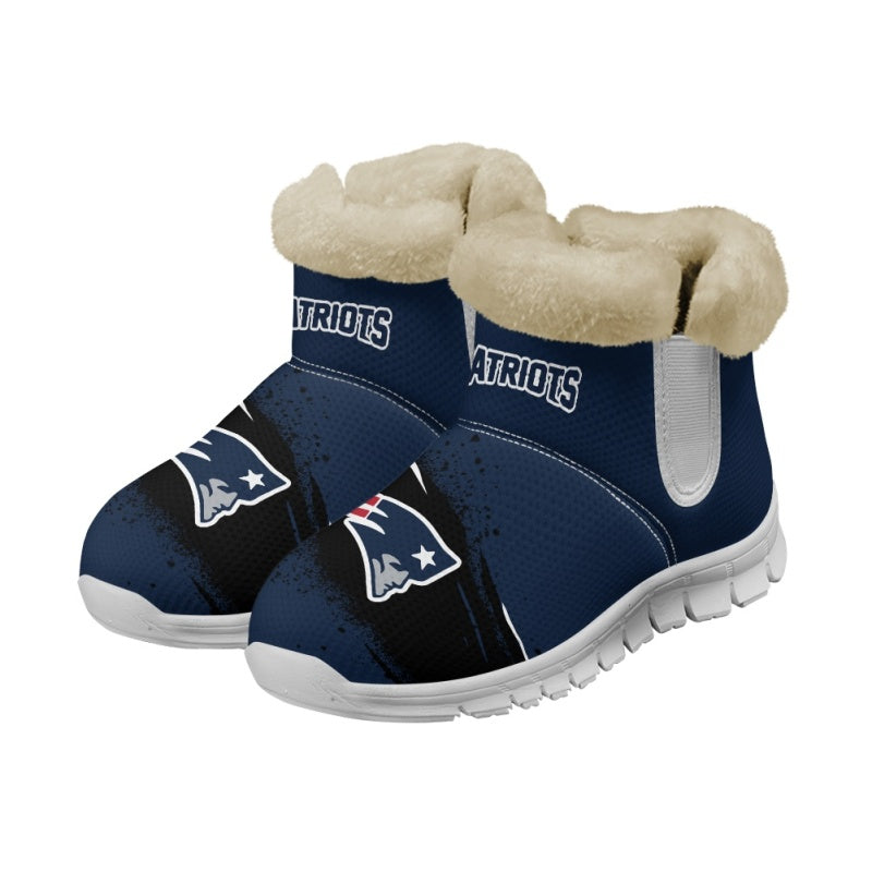 New England Patriots Comfy Winter Snow Boots AZDDWSB000095