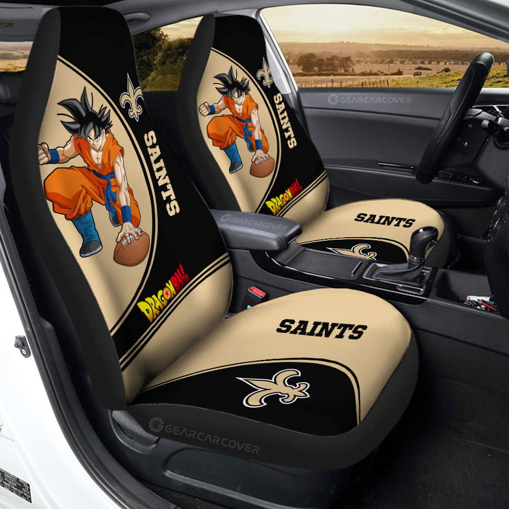New Orleans Saints Car Seat Covers Goku AZBTCSC000036
