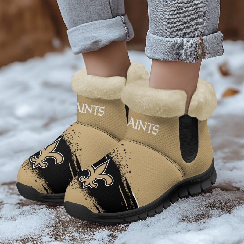New Orleans Saints Comfy Winter Snow Boots AZDDWSB000076