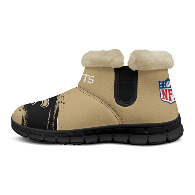 New Orleans Saints Comfy Winter Snow Boots AZDDWSB000076