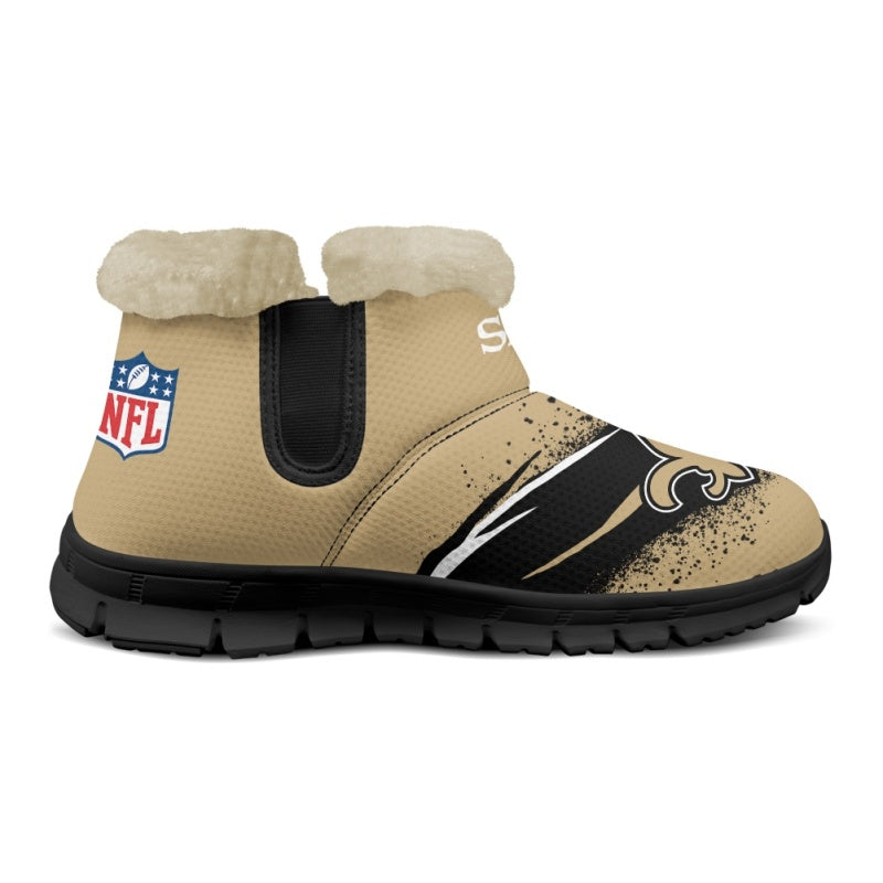 New Orleans Saints Comfy Winter Snow Boots AZDDWSB000076