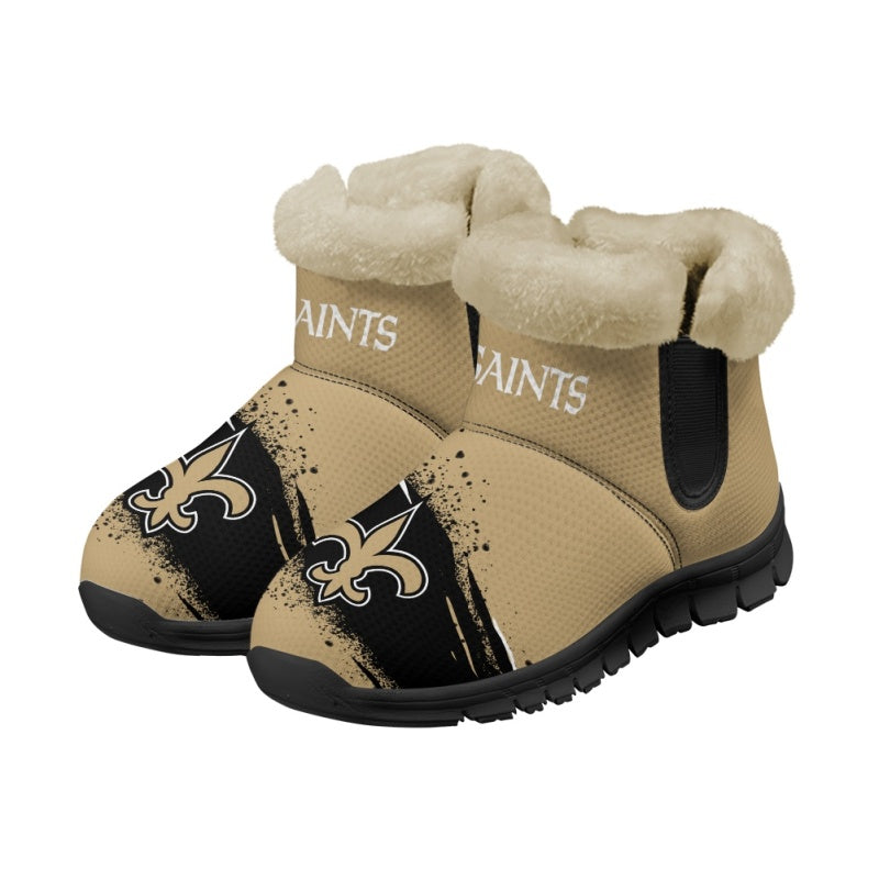 New Orleans Saints Comfy Winter Snow Boots AZDDWSB000076