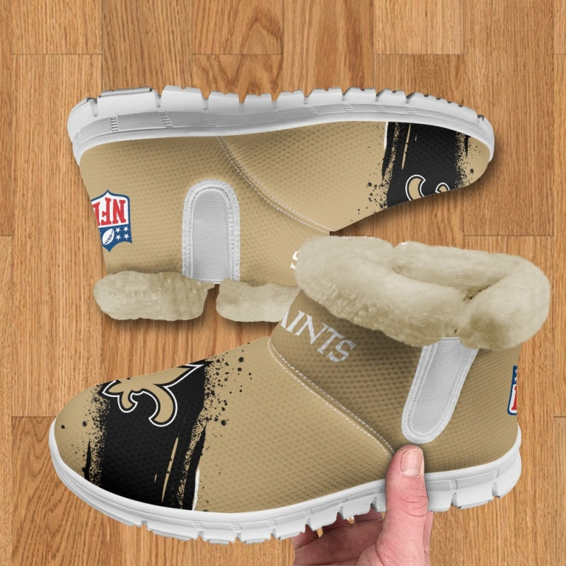 New Orleans Saints Comfy Winter Snow Boots AZDDWSB000076