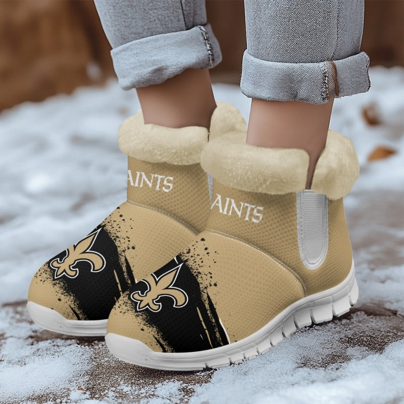 New Orleans Saints Comfy Winter Snow Boots AZDDWSB000076